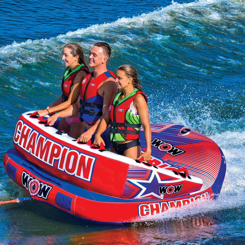 Load image into Gallery viewer, WOW Watersports Champion 3-Person Towable