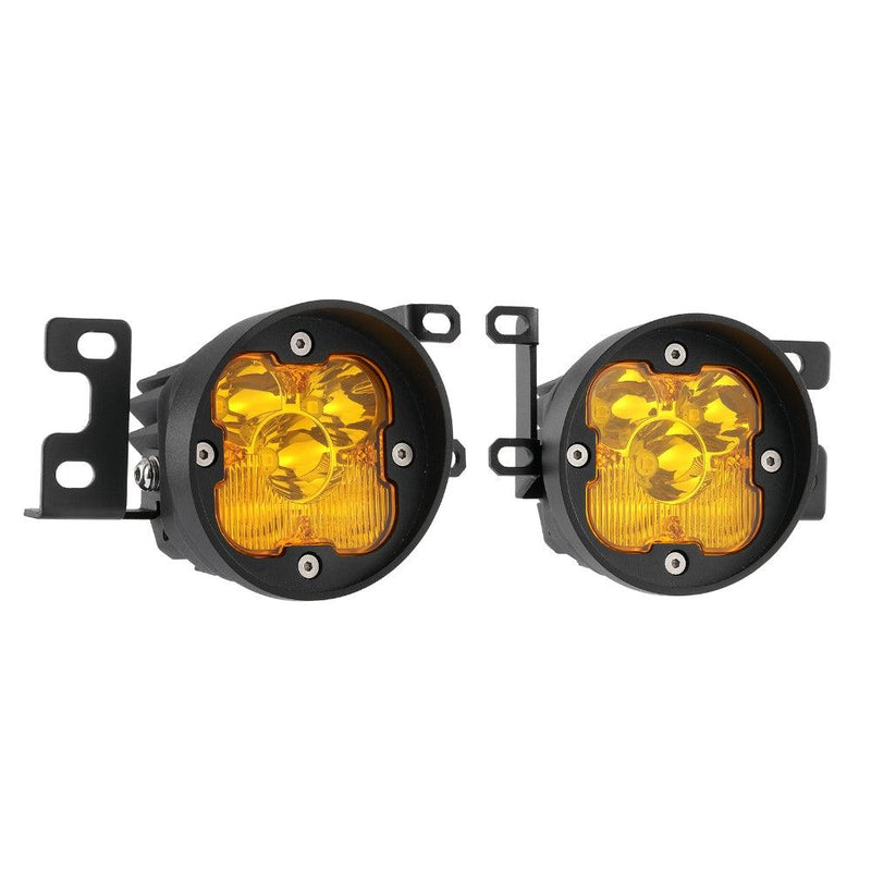 Load image into Gallery viewer, 3" LED Pods Mounting Brackets Flush Mount Brackets Compatible with Toyota Tacoma Tundra 4Runner