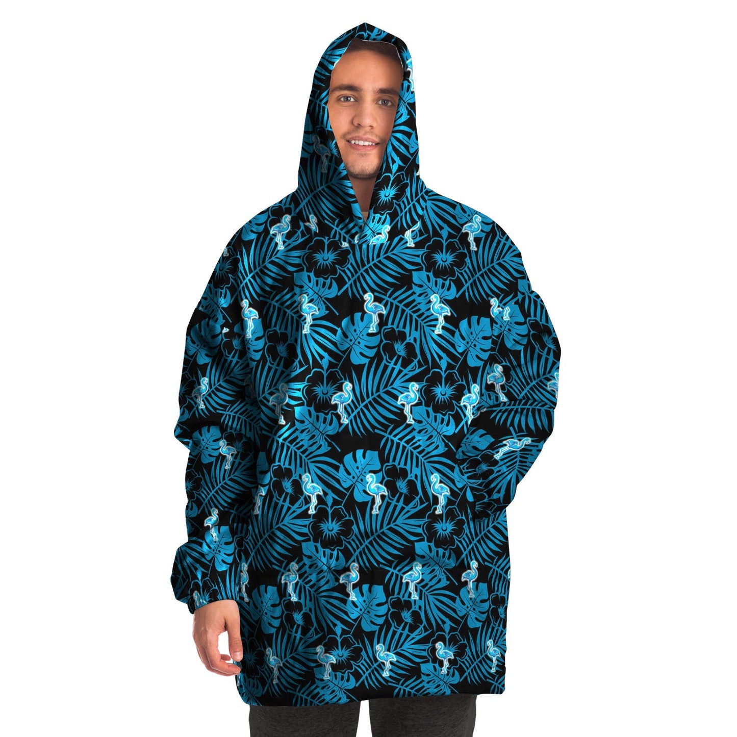 Rad Palm Party Like Flock Star Snug Hoodie