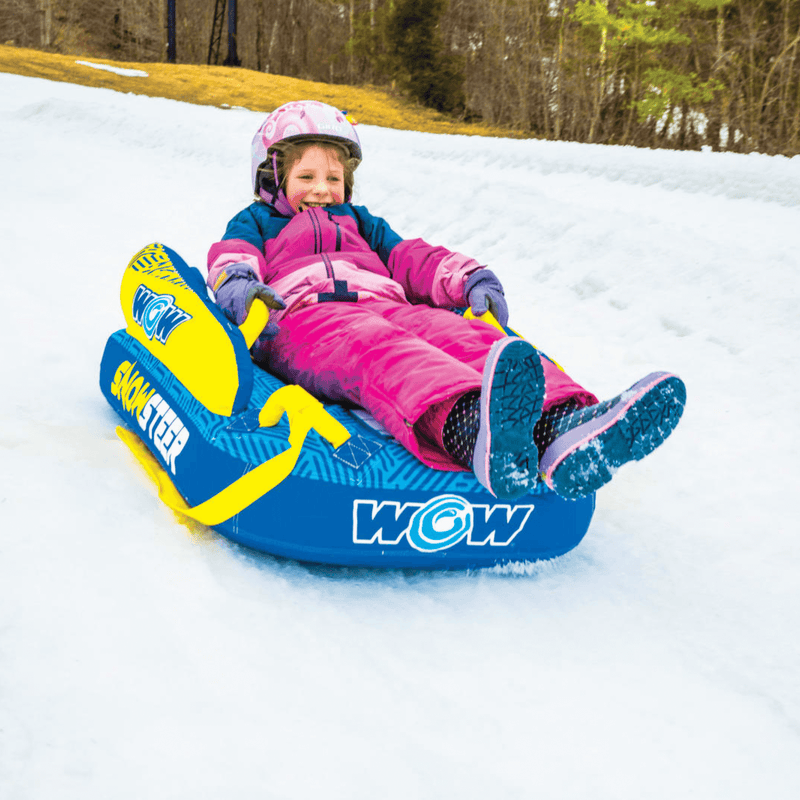 Load image into Gallery viewer, WOW Watersports SnowSteer Snow Sled