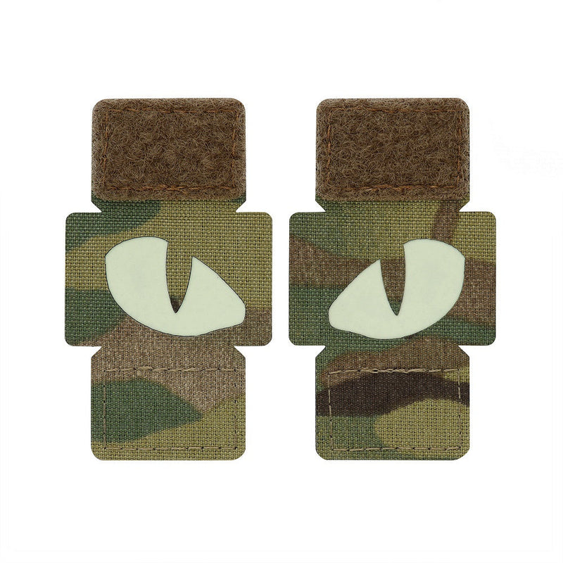 Load image into Gallery viewer, M-Tac Patch Tiger Eyes Laser Cut (couple)