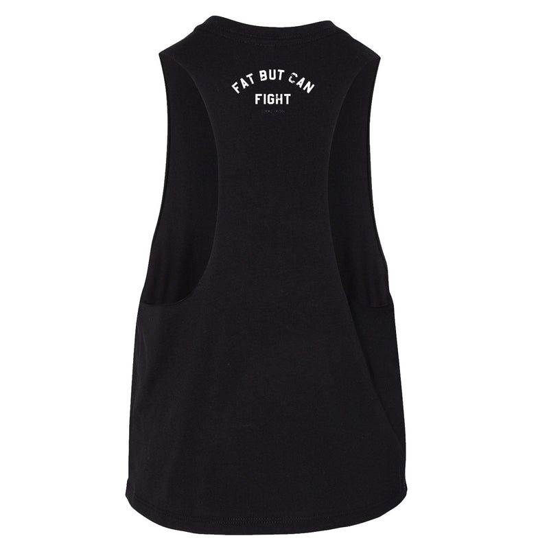 Load image into Gallery viewer, Fat But Can Fight Women's Tank Crop Top