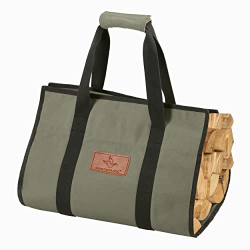 Load image into Gallery viewer, Rectangle Canvas Firewood Log Carriers