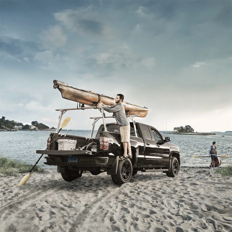 Thule TracRac Pro 2 Overhead Truck Rack 2016+ Toyota Tacoma - Silver