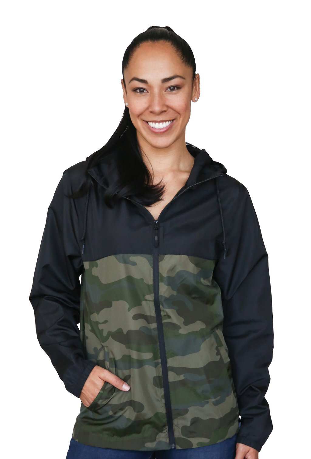 Dryflip Windbreaker (Black/Camo) - Skoutley Outdoors LLC