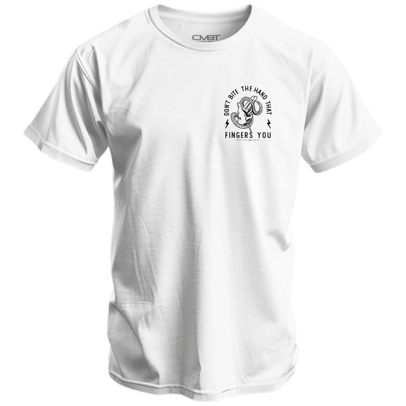 Load image into Gallery viewer, Don't Bite The Hand That Fingers You Men's T-Shirt