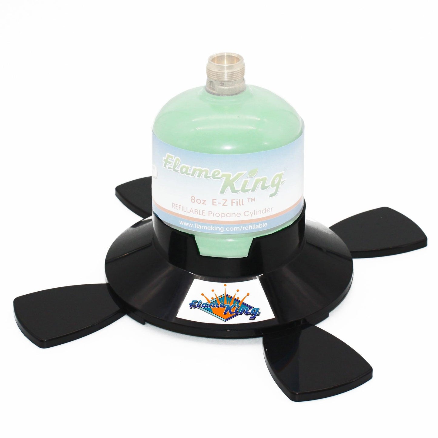 Flame King Base for 1lb Propane Cylinder - Skoutley Outdoors LLC