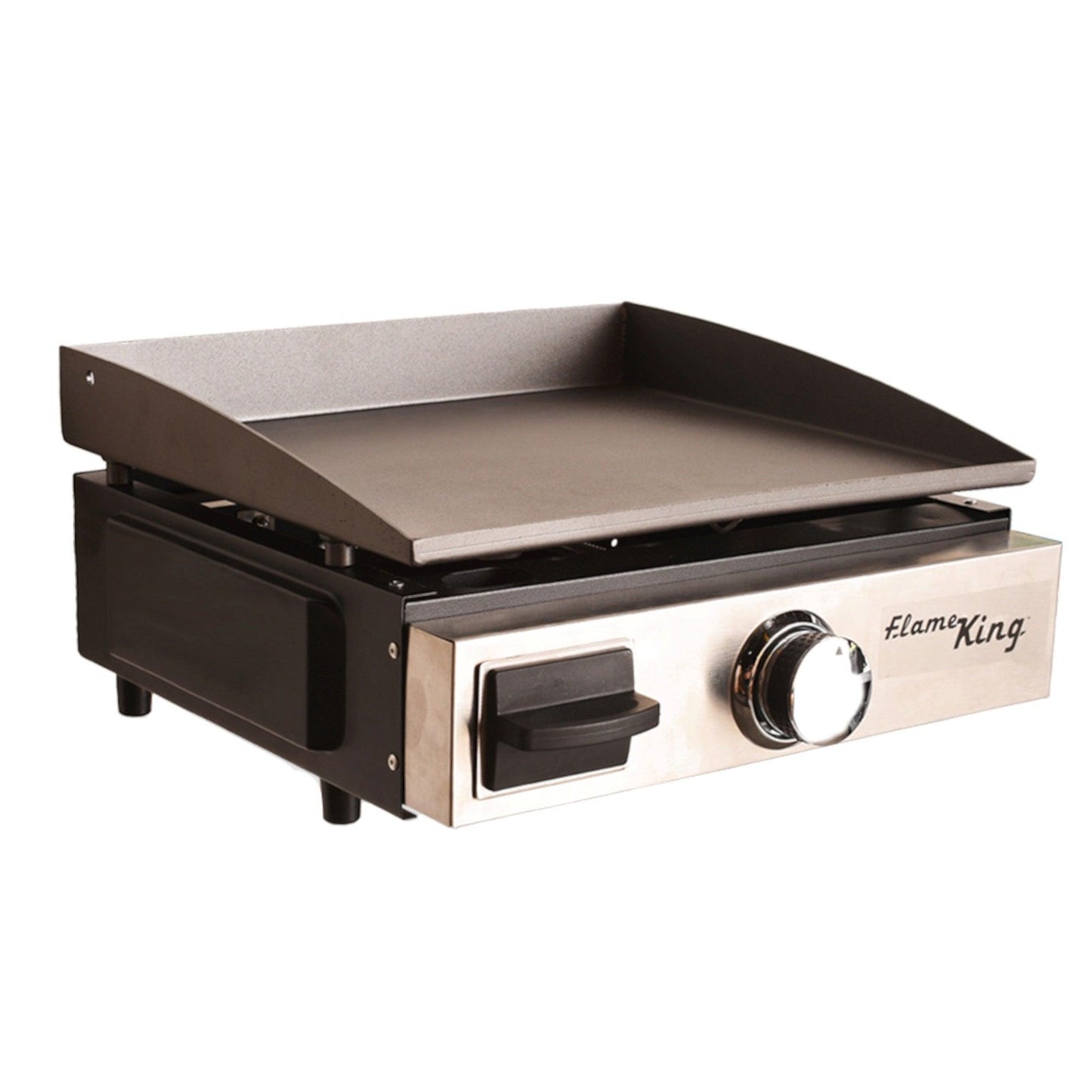 Flame King Flat Top Portable Propane Cast Iron Grill Griddle - Skoutley Outdoors LLC