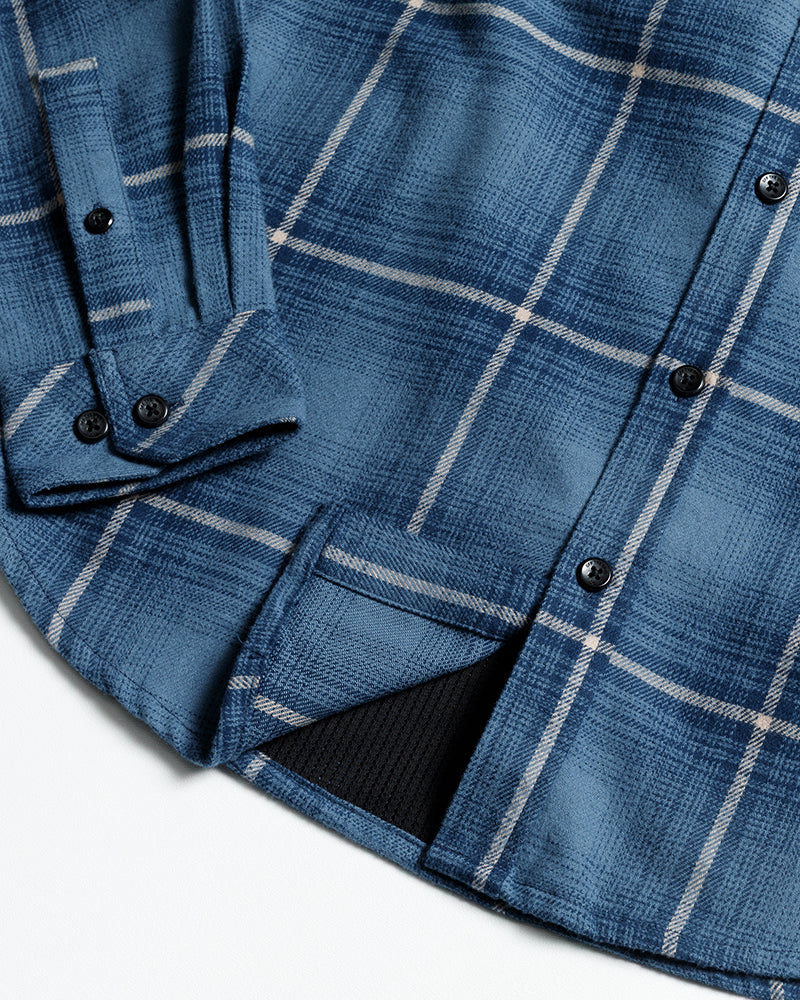 Load image into Gallery viewer, Destroyer Flannel - Pale Blue