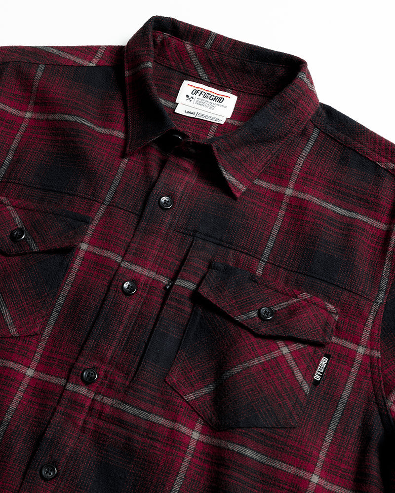 Load image into Gallery viewer, Destroyer Flannel - Black