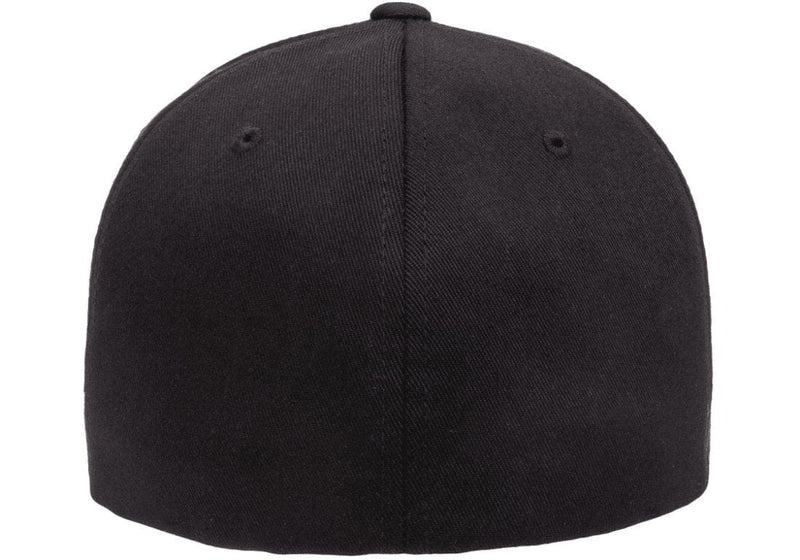 Load image into Gallery viewer, Flexfit Fitted Cap Black