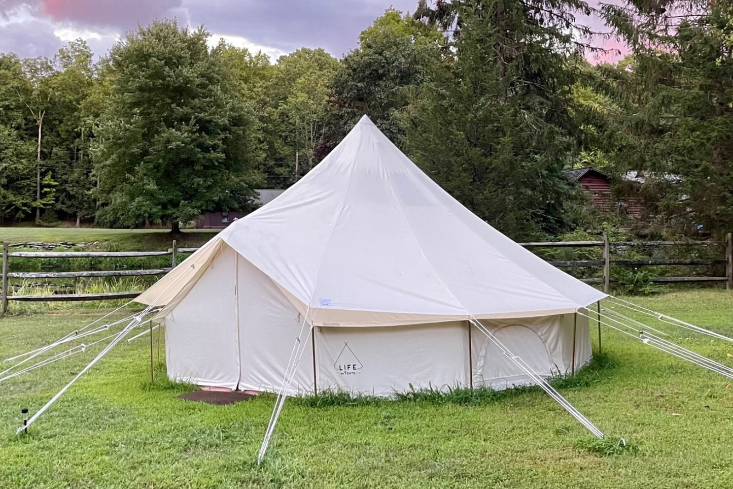 Double-Door Bell Tent Fly Cover Shield | 6M (19.5 ft)