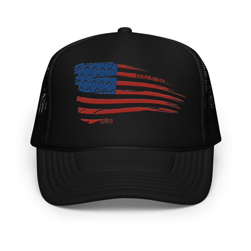 Load image into Gallery viewer, Flag Trucker Hat
