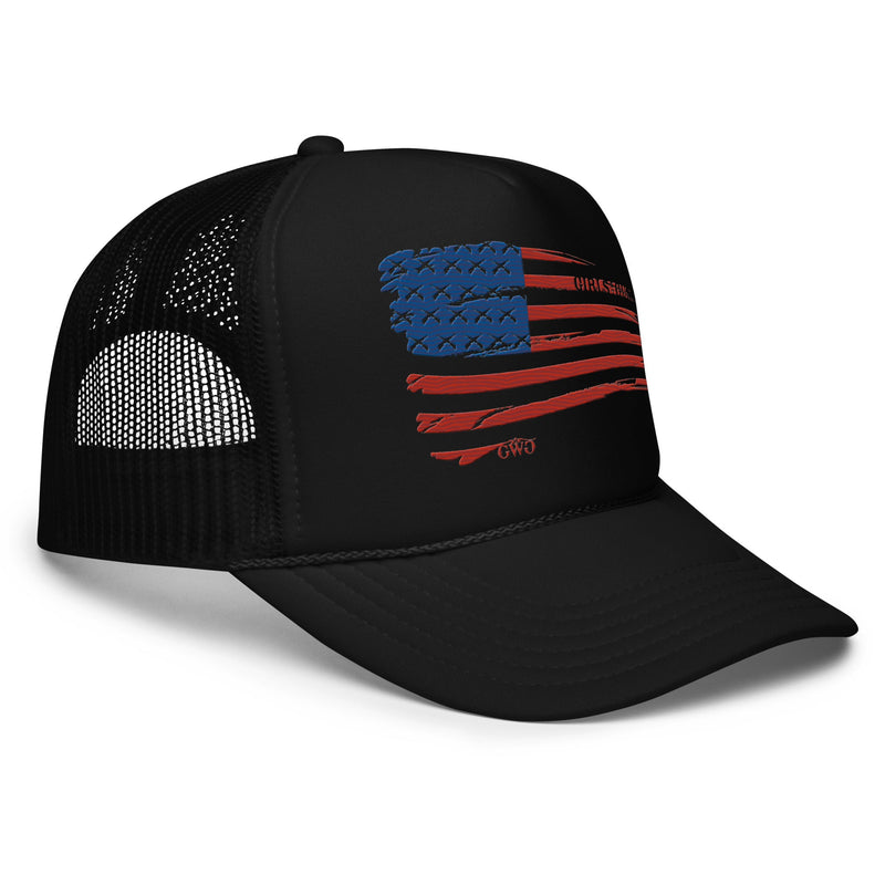 Load image into Gallery viewer, Flag Trucker Hat