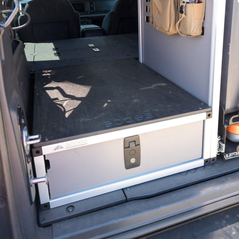 Load image into Gallery viewer, Ford Bronco 2021-Present 6th Gen. - Single Drawer Module with Top Plate - 22 3/16" Wide x 8" High x 28" Depth