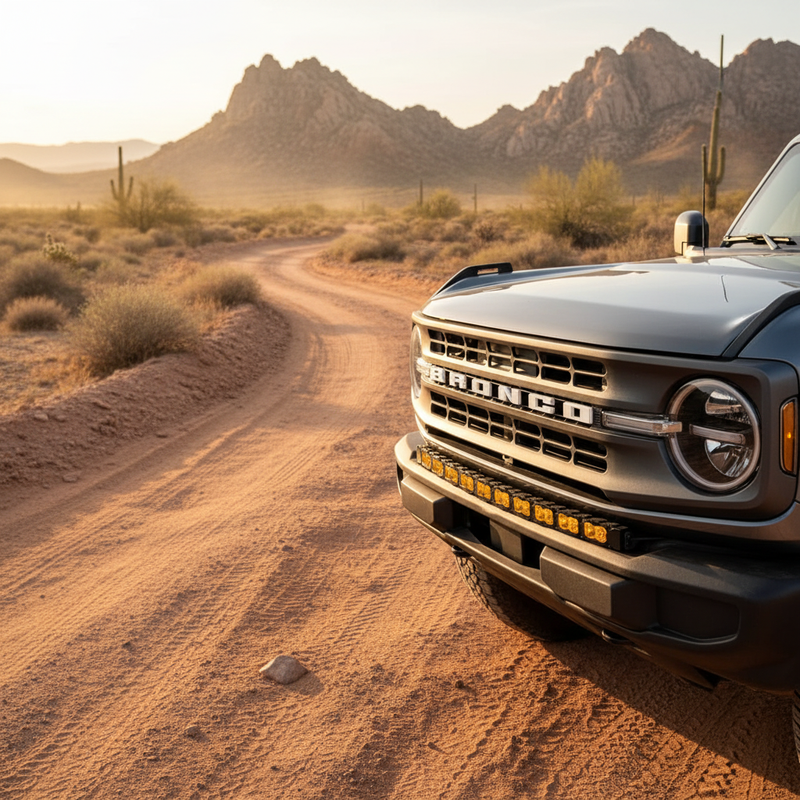Load image into Gallery viewer, 2021+ Ford Bronco Standard Bumper 40in Light Bar PRO