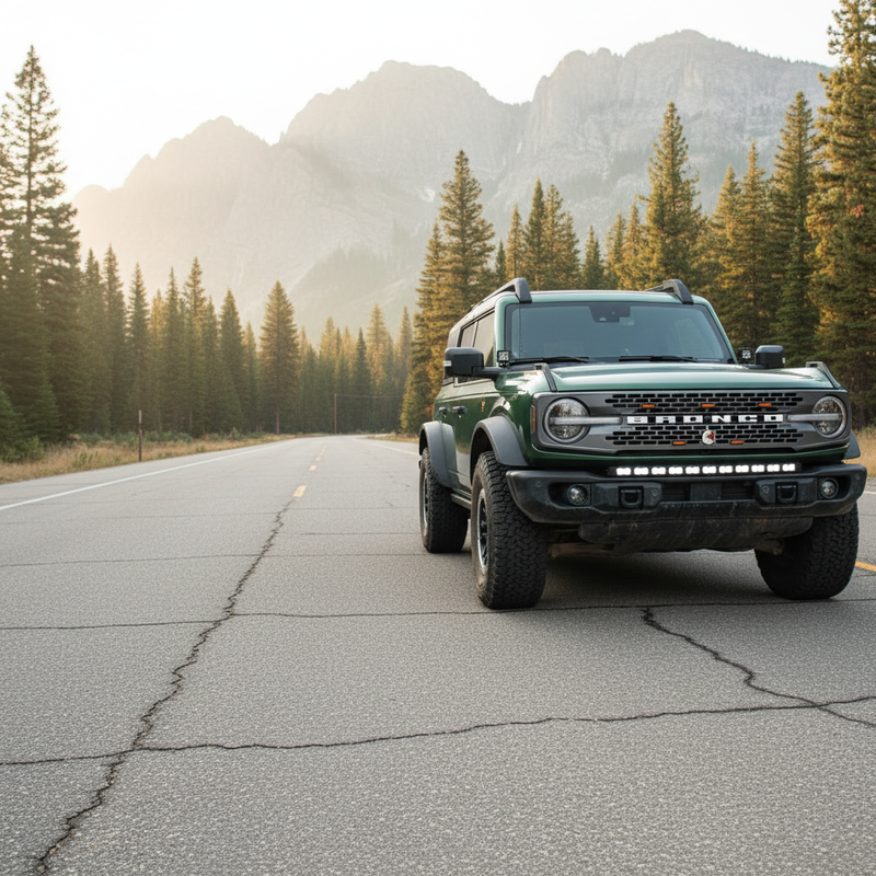 Load image into Gallery viewer, 2021+ Ford Bronco Capable Bumper 40in Light Bar PRO