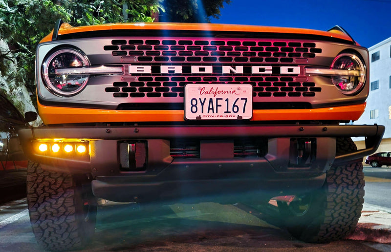 Load image into Gallery viewer, 2021+ Ford Bronco Modular Bumper Dual Function Fog Light Kit