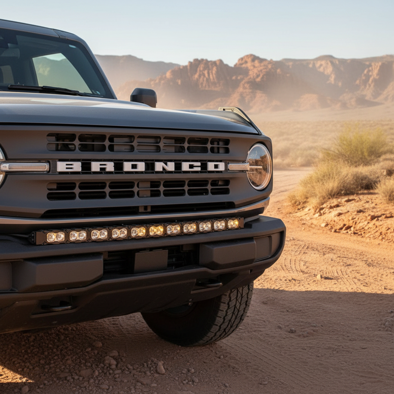 Load image into Gallery viewer, 2021+ Ford Bronco Standard Bumper 40in Light Bar PRO