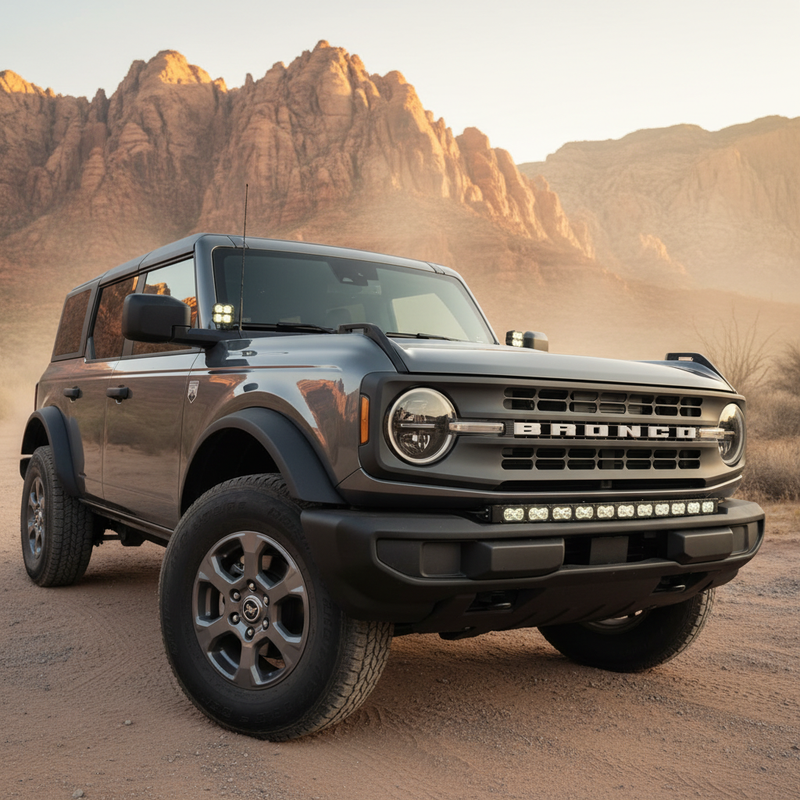 Load image into Gallery viewer, 2021+ Ford Bronco Standard Bumper 40in Light Bar PRO