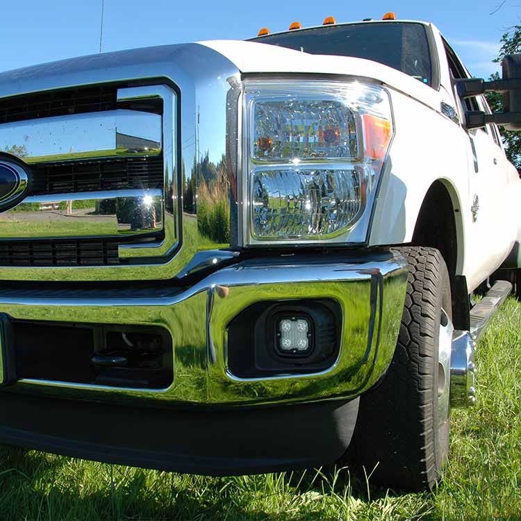 Load image into Gallery viewer, 1999-2016 Ford Super Duty LED Fog Light Upgrade Kit with DURA Lights