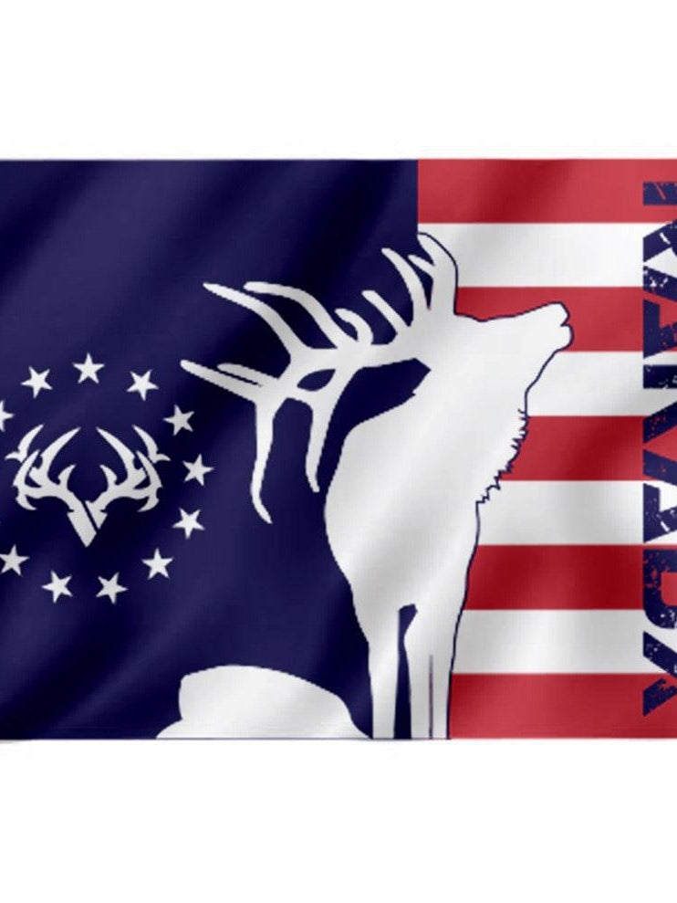 Load image into Gallery viewer, Freedom Elk Flag