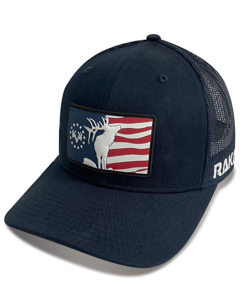 Load image into Gallery viewer, Freedom Elk PVC Patch Trucker Hat