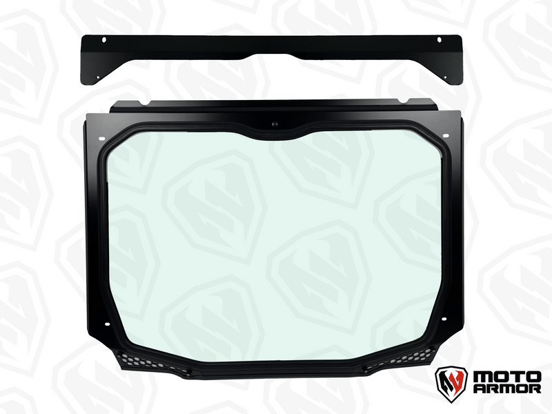 Load image into Gallery viewer, Moto Armor Pro R 4 Seat MAX Glass Windshield