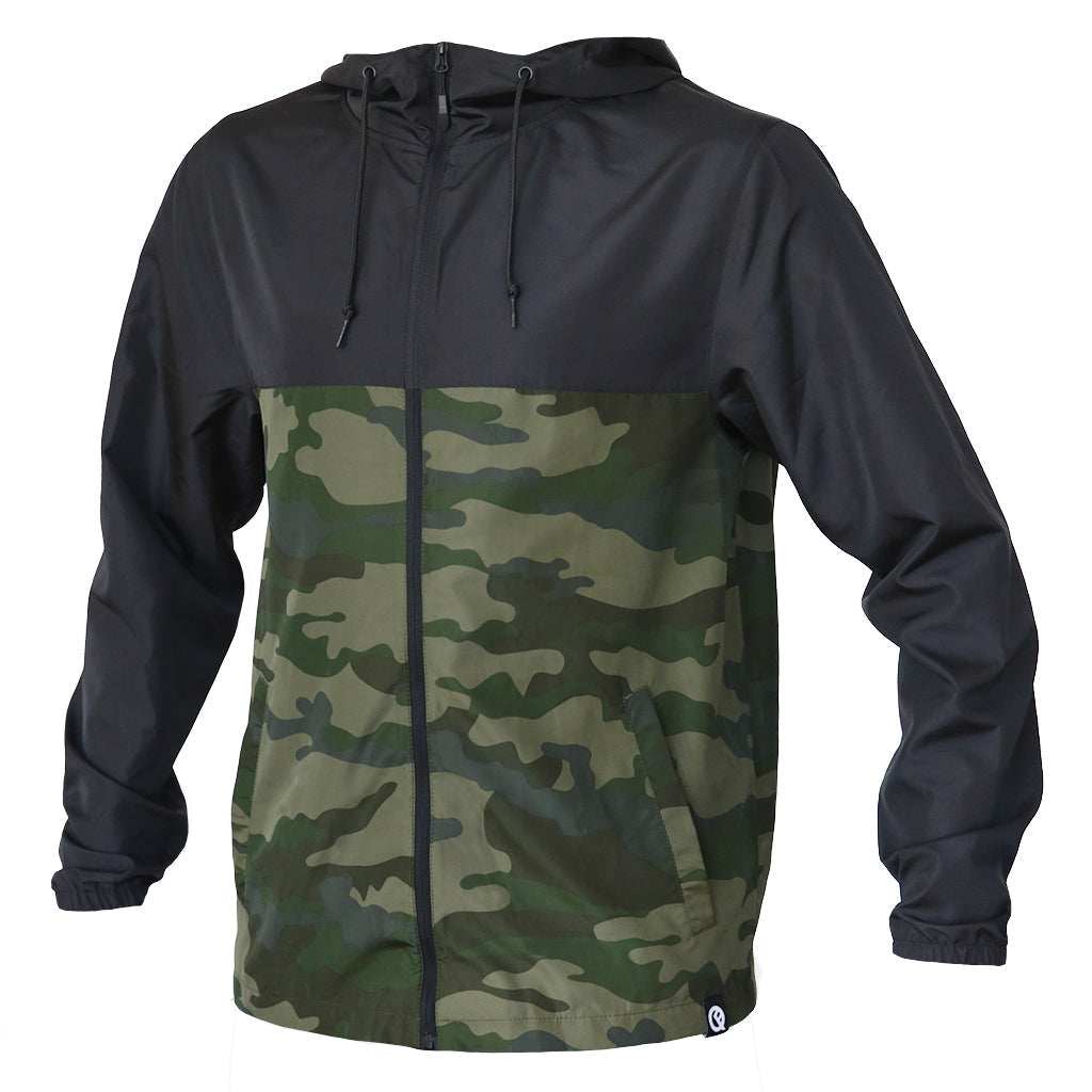 Dryflip Windbreaker (Black/Camo) - Skoutley Outdoors LLC