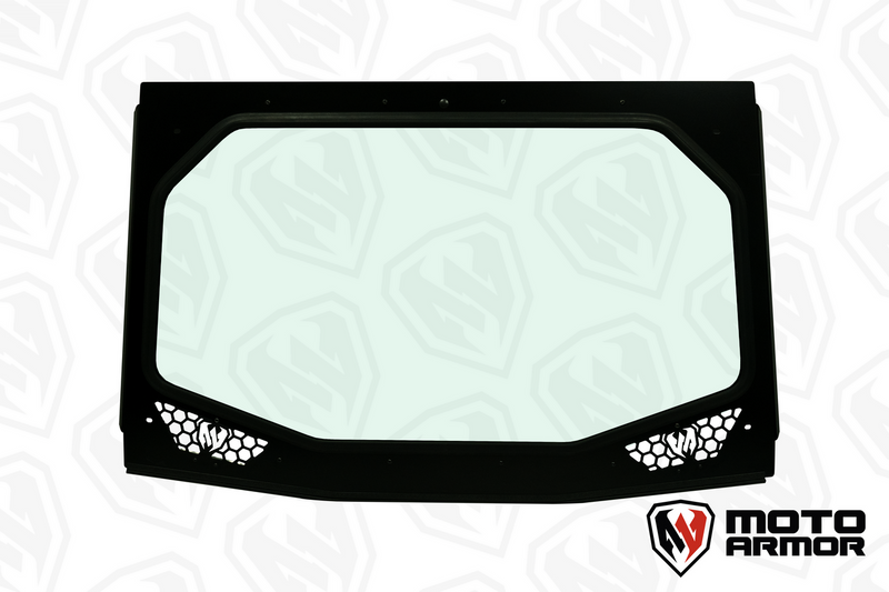 Load image into Gallery viewer, KRX Full Glass Windshield with Vents
