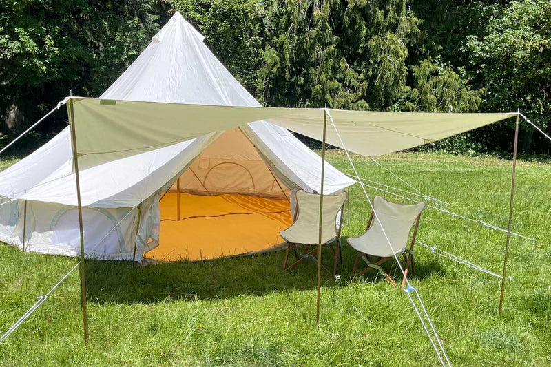 Load image into Gallery viewer, Bell Tent Awning | Entrance Canopy Cover