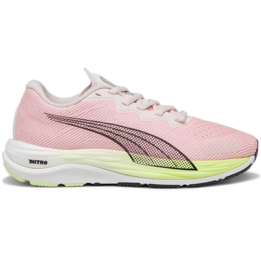 Women's Puma Velocity Nitro 2, Frosty Pink/Speed Green, 10.5 B Medium - Skoutley Outdoors LLC