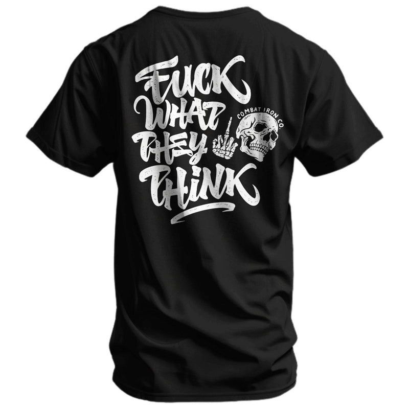 Load image into Gallery viewer, Fuck What They Think Skull Men's T-Shirt