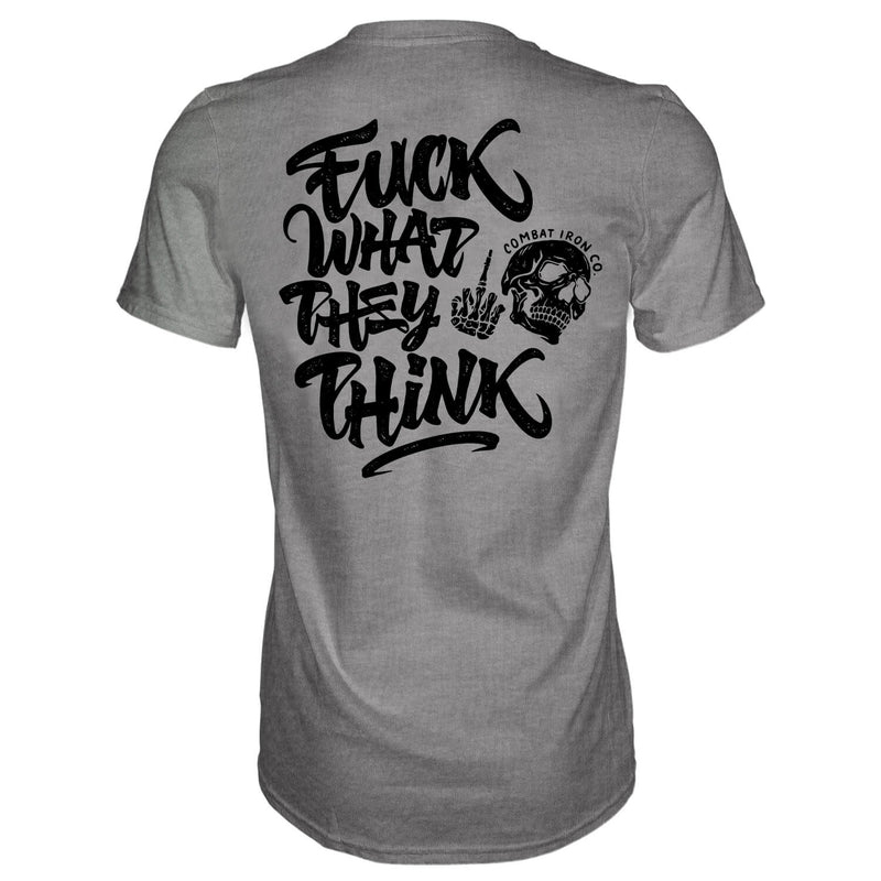 Load image into Gallery viewer, Fuck What They Think Skull Men's T-Shirt