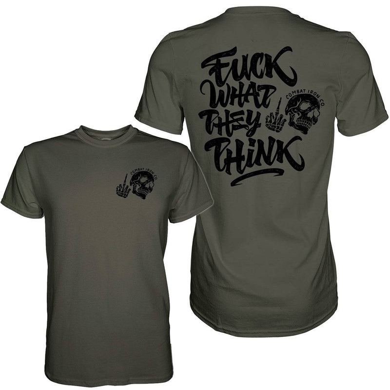 Load image into Gallery viewer, Fuck What They Think Skull Men's T-Shirt