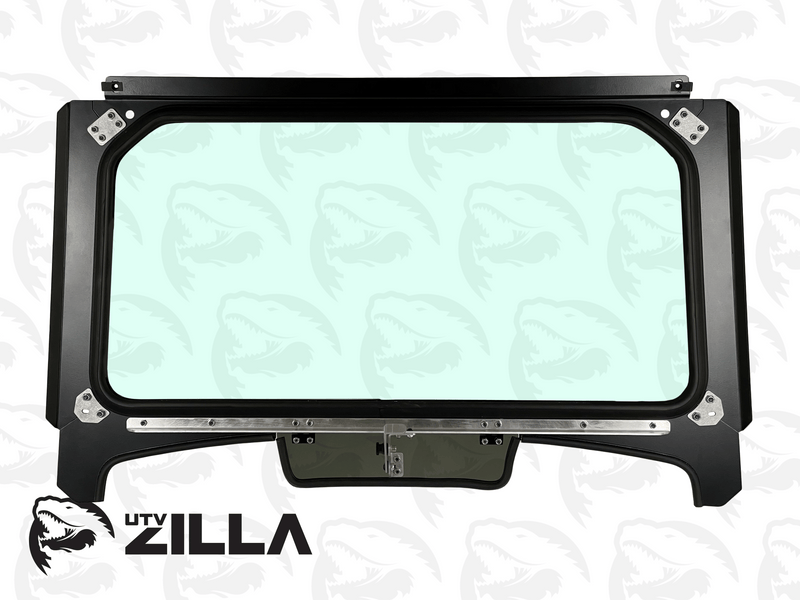 Load image into Gallery viewer, Vented Glass Windshield for Polaris RZR Trail with wiper