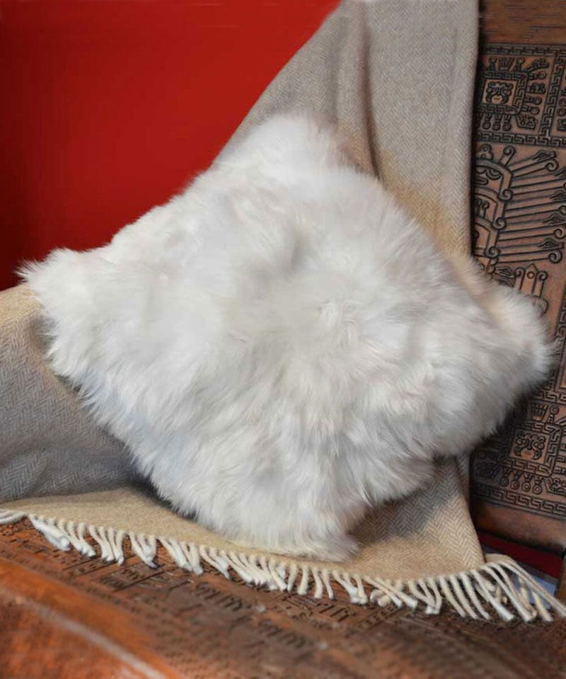 Load image into Gallery viewer, Fur Alpaca Pillow Case 16x16"