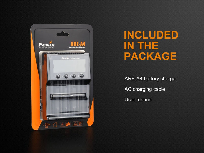 Load image into Gallery viewer, Fenix ARE-A4 Multifunctional Battery Charger