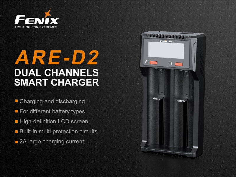 Load image into Gallery viewer, Fenix ARE-D2 Dual Channel Smart Battery Charger