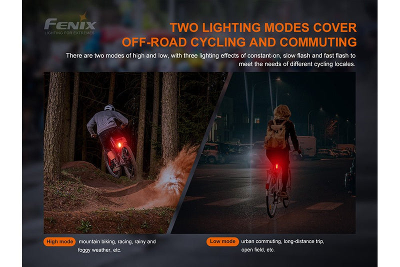 Load image into Gallery viewer, Fenix BC05R V2.0 Rechargeable Bicycle Tail Light