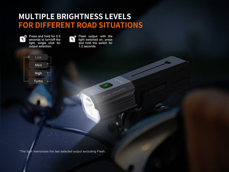 Load image into Gallery viewer, Fenix BC22R High-Performance Road Bike Light