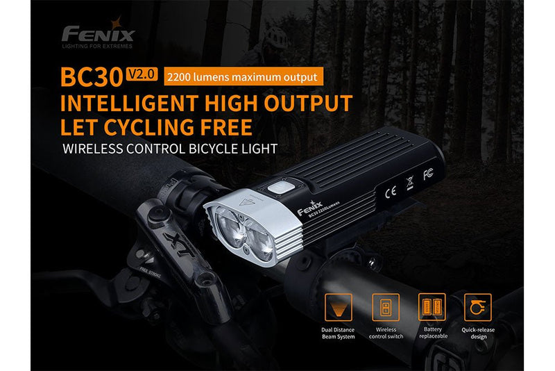 Load image into Gallery viewer, Fenix BC30 V2 LED Bike Light