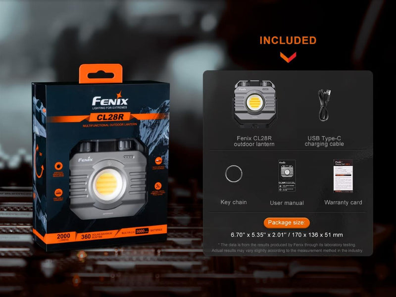 Load image into Gallery viewer, Fenix CL28R Multifunctional Outdoor LED Lantern