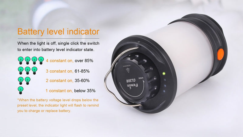 Load image into Gallery viewer, Fenix CL30R LED Camping Lantern