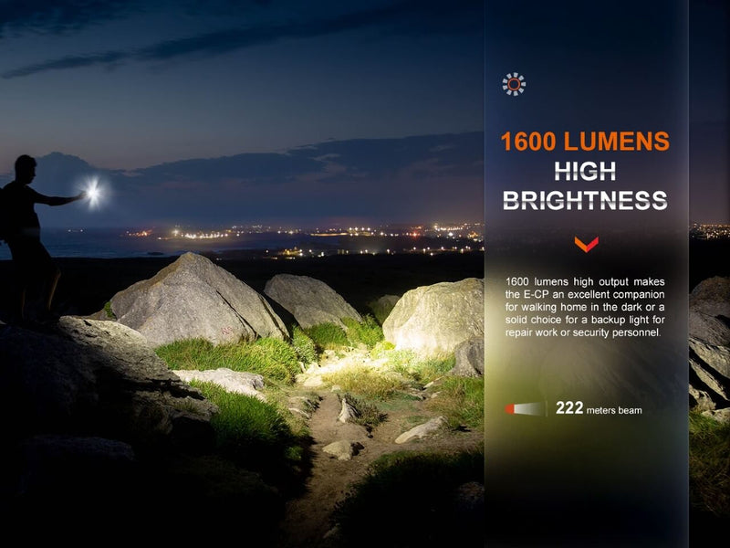Load image into Gallery viewer, Fenix E-CP 1600-lumen LED Flashlight/Powerbank