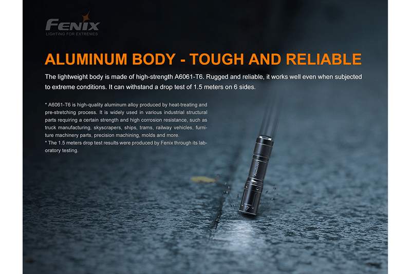Load image into Gallery viewer, Fenix E01 V2.0 AAA LED Flashlight