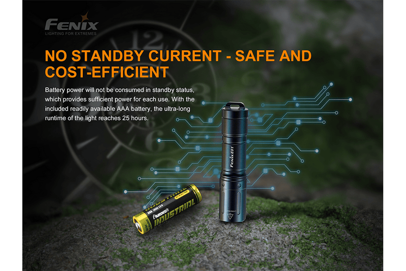 Load image into Gallery viewer, Fenix E01 V2.0 AAA LED Flashlight