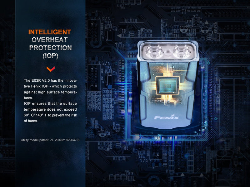 Load image into Gallery viewer, Fenix E03R V2 Keychain Flashlight