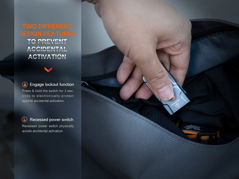 Load image into Gallery viewer, Fenix E03R V2 Keychain Flashlight