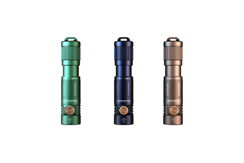 Load image into Gallery viewer, Fenix E05R Mini Keychain LED Flashlight - 400 Lumens
